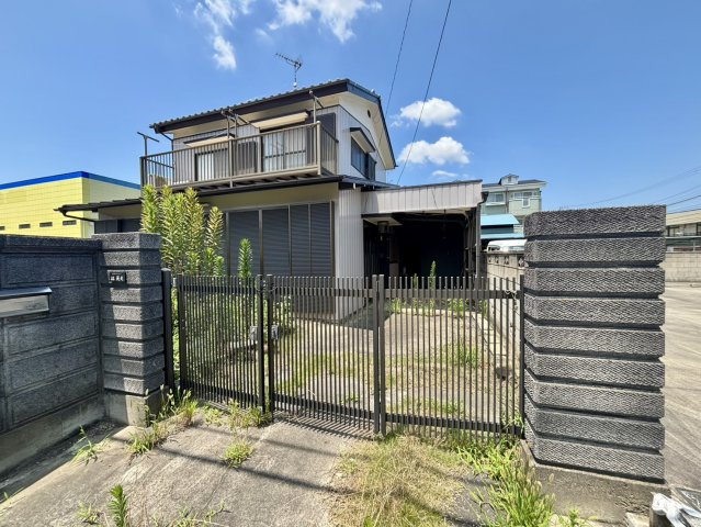 柳沢新田　住宅用地　更地、確測渡しの外観