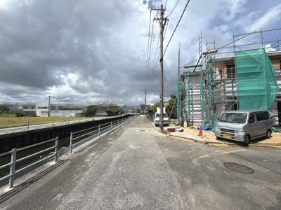 【前面道路含む現地写真】 | 新築住宅　高知市介良乙１２期①