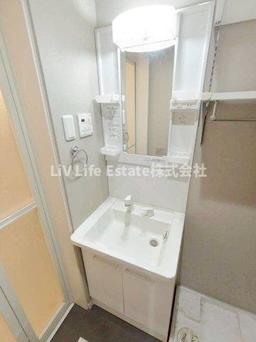 ソレイユ西東京の洗面所