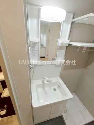 ソレイユ西東京の洗面所