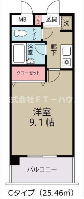 リバレイン（Ｋ－１２５）の間取り