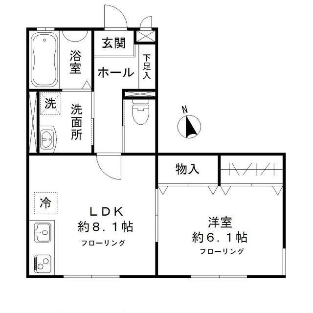 プレシャス　ジュノーの間取り
