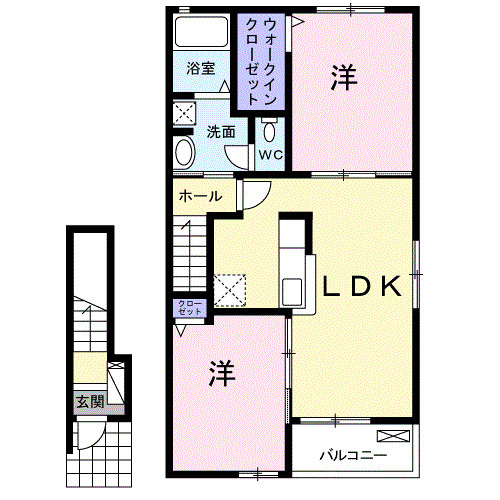 【仲介手数料：50％OFF】対象物件！の間取り