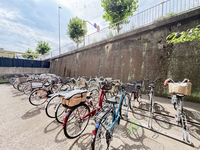 朝日プラザ八広の駐輪場|駐輪場
