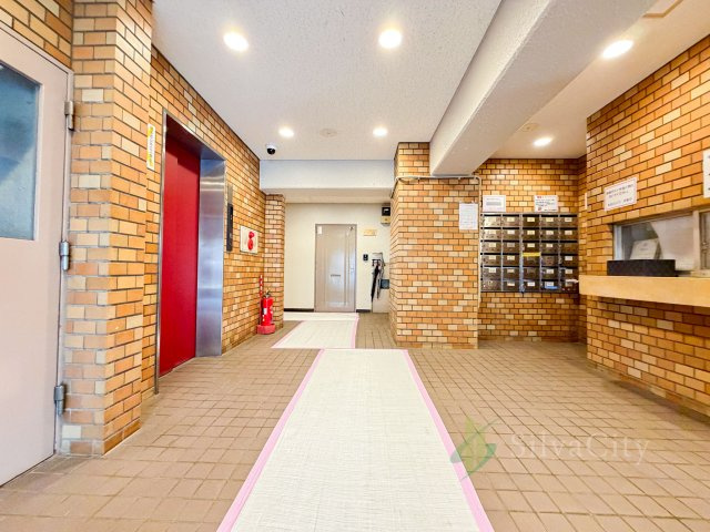 朝日プラザ八広のロビー|エントランスホール
