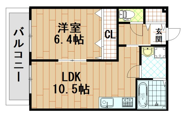 グランオリオン柏田東町の間取り
