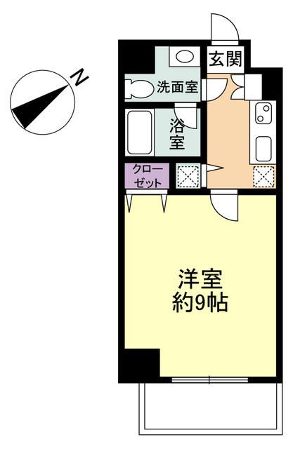 エスポワール本八幡の間取り