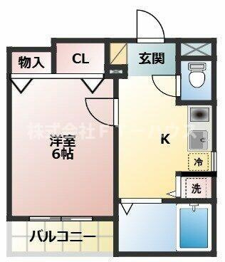 エクセルハイツⅢ番館の間取り