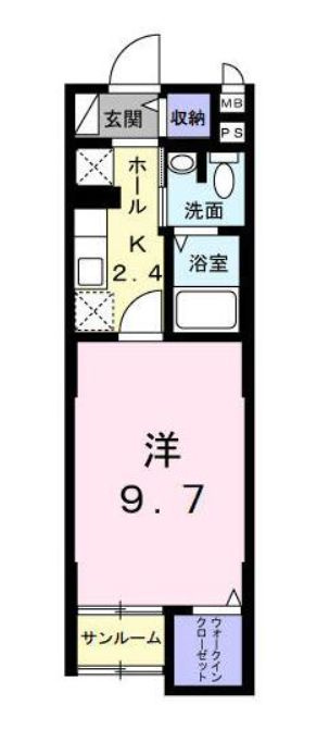 サニー・アートの間取り