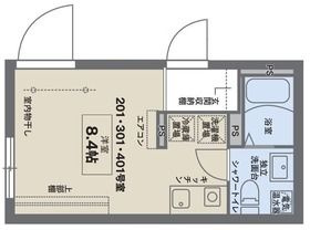 ＣＯＣＯＦＬＡＴ武蔵関の間取り
