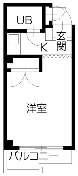 シティハイツ助任の間取り