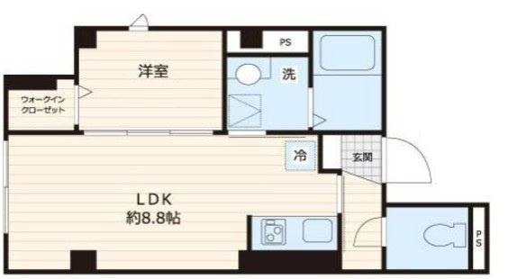 ビューノ日暮里南公園の間取り|間取りです。