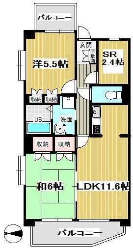 SAINTOPIA－Laの間取り
