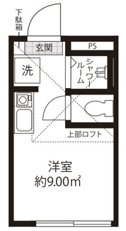 【間取り】 | Studio Apartment東池袋