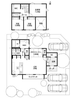 【間取り】 | 熊本県熊本市南区富合町廻江