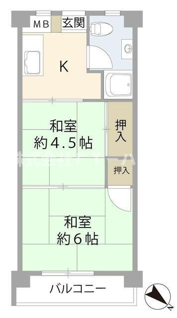 行徳マンションの間取り