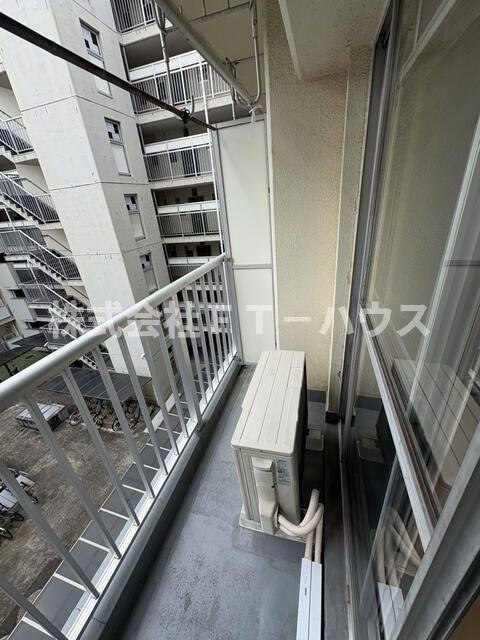 行徳マンションのバルコニー