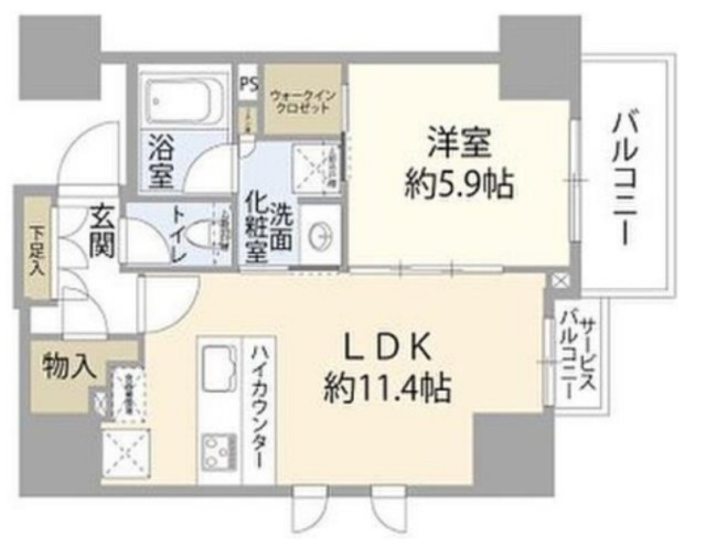 コノエ本郷三丁目の間取り