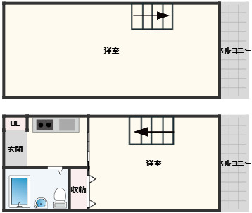 ハイムアーキテクトの区画図