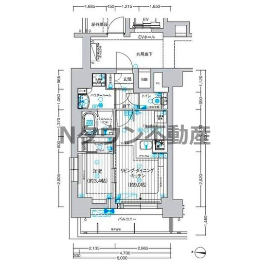 【間取り】 | プレサンス　レイズ　鶴舞公園 | 間取りです。