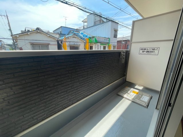 F+style大蓮北1号館のバルコニー