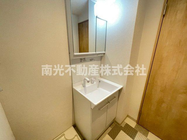 F+style大蓮北1号館の洗面所