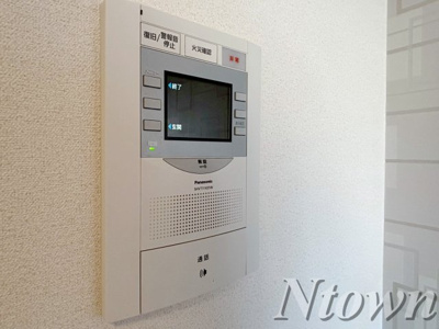 【セキュリティ】 | プレサンス桜通ザ・タイムズ | モニター付きインターホンです