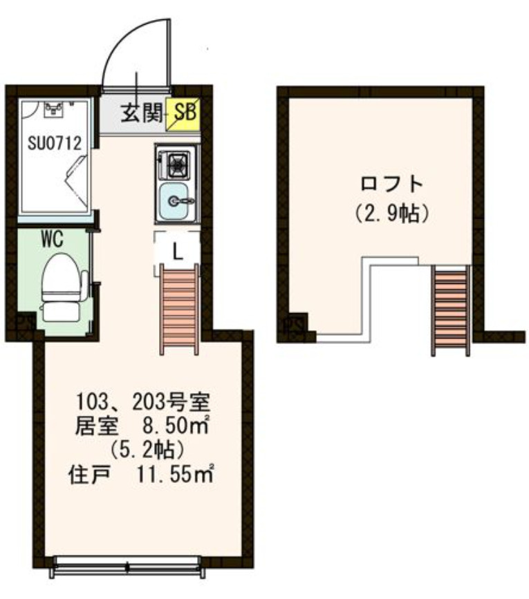 セラ上池袋の間取り