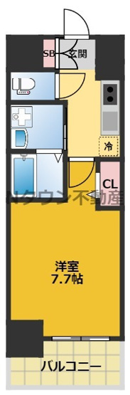 【間取り】 | プレサンス桜通ザ・タイムズ | 間取りです