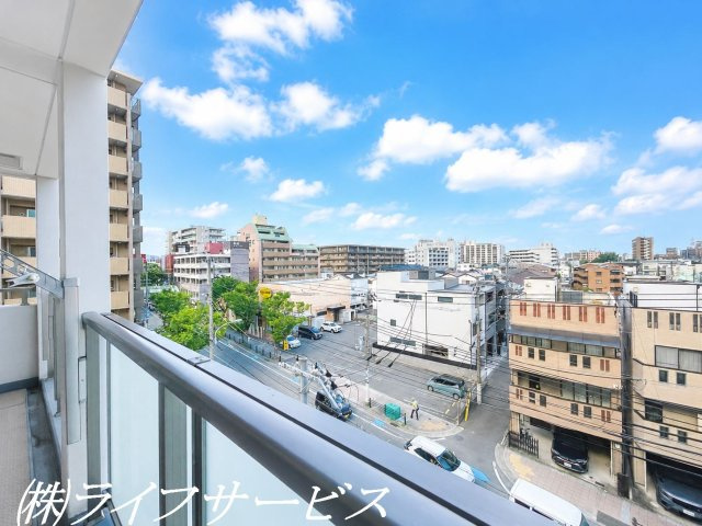 【展望】 | ワコーレ西宮けやき通り | バルコニーからの眺望／上層階につき眺望良好です！