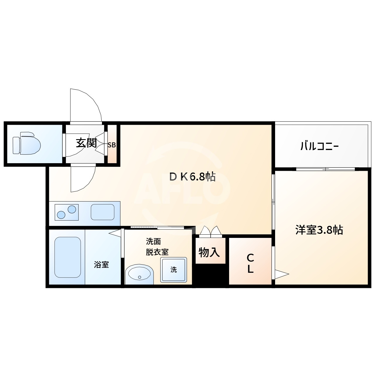 Biscuss Foresta Sakuranomiyaの間取り|Biscuss Foresta Sakuranomiya　間取り