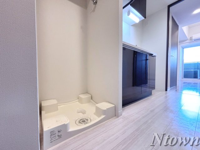 【設備】 | プレサンス大曽根駅前ファースト | 洗濯機置き場です。