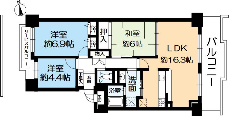 RICイーストコート4番街5番館の間取り|専有面積73.49㎡、3LDK東向きのお部屋です。
令和3年にリフォームしており室内大変綺麗です。
お写真のみではわからないこともございます。
是非一度周辺環境含めご内覧ください。