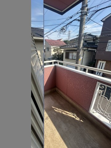 滝山タウンハウスのバルコニー