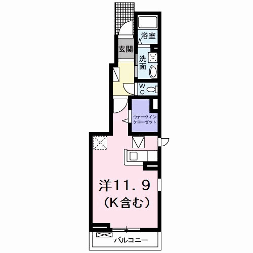 アルモニーⅡの間取り