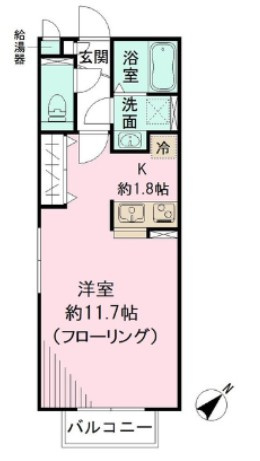 リバーサイドMINEの間取り