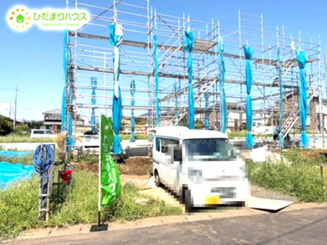 野田市清水635　新築戸建　E号棟の外観|2026年10月完成予定です(^^)/お気軽にお問い合わせください。