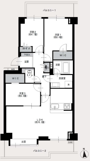 パークハイム小竹向原