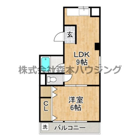 【間取り】 | 　ロイヤル萱島本町