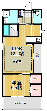 【間取り】 | Camellia洗足East