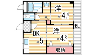 【間取り】 | インテンス大東（旧Renatus大東）