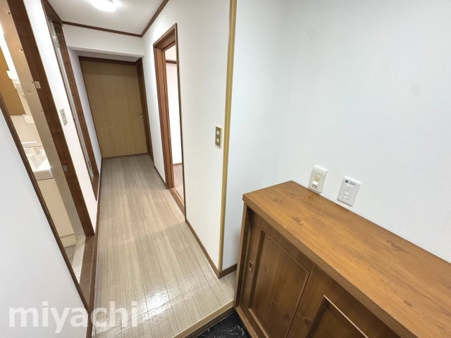 ベルハイツの玄関