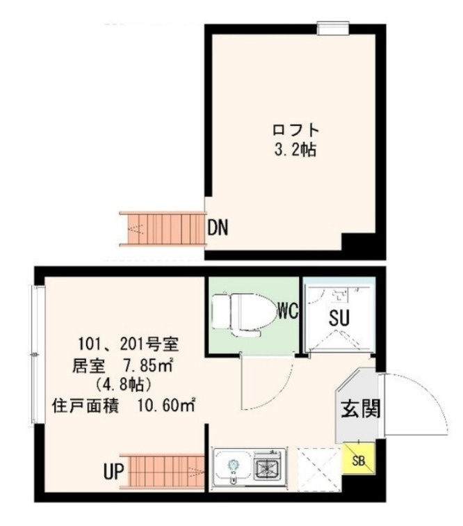 アーバンクレストの間取り