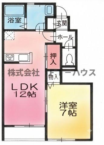 ブリーズ東海神Ｃの間取り
