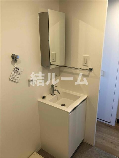 板橋区東新町１丁目の賃貸マンションの洗面所