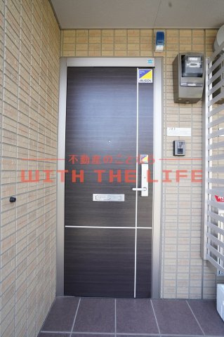ウィン・レーベン【10，000円キャッシュバック対象物件】の玄関|毎日通る玄関はこちらです