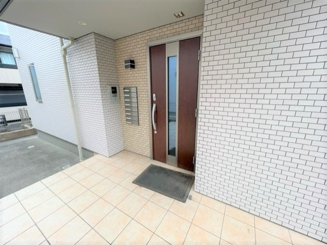ディアオールⅡのエントランス|☆オートロック付き