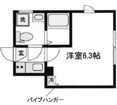 グランドハイツ成増の間取り|間取りです。