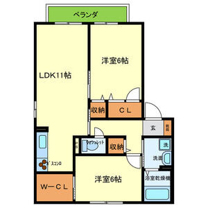 【間取り】 | サンシャインヒルズB棟 | ☆神戸市垂水区　サンシャインヒルズB棟☆