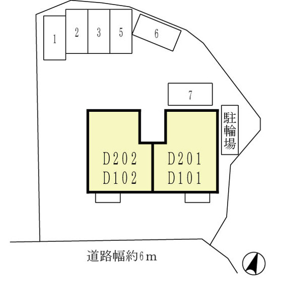 【区画図】 | ウィルモア垂水 | ☆神戸市垂水区　ウィルモア垂水D棟☆